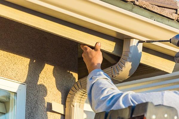 gutter installation usually takes between one to two days, depending on the size of the project